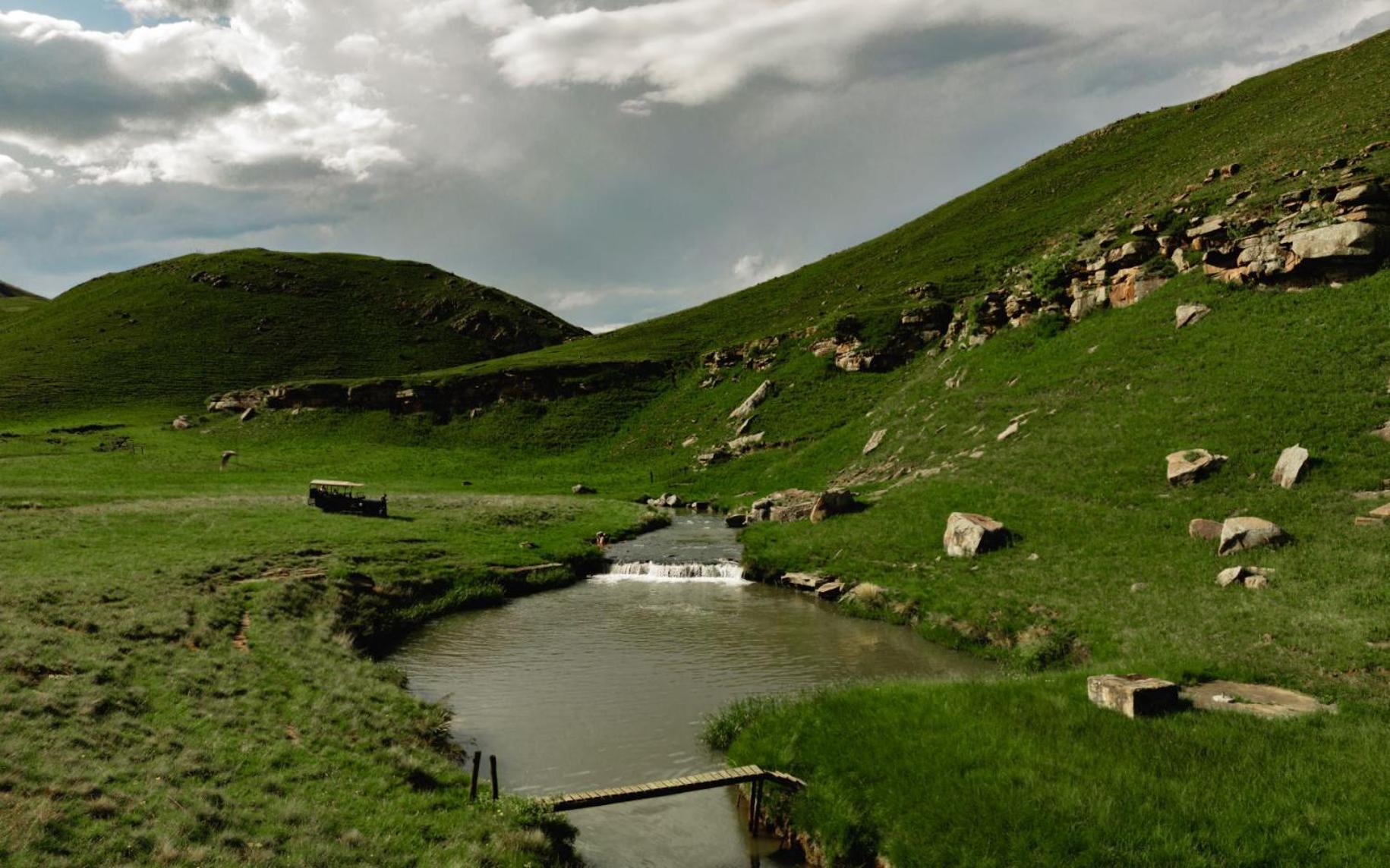 Penwarn Farm Lodge Drakensberg Garden Exterior foto