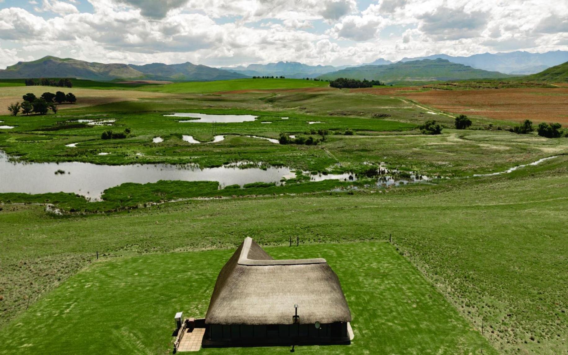 Penwarn Farm Lodge Drakensberg Garden Exterior foto