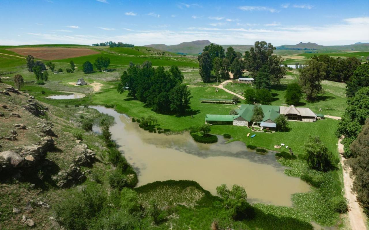 Penwarn Farm Lodge Drakensberg Garden Exterior foto